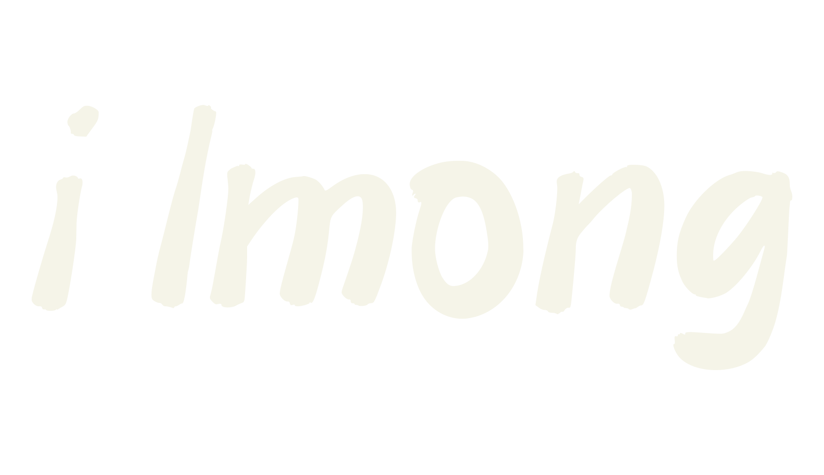 i Imong, funky font preview