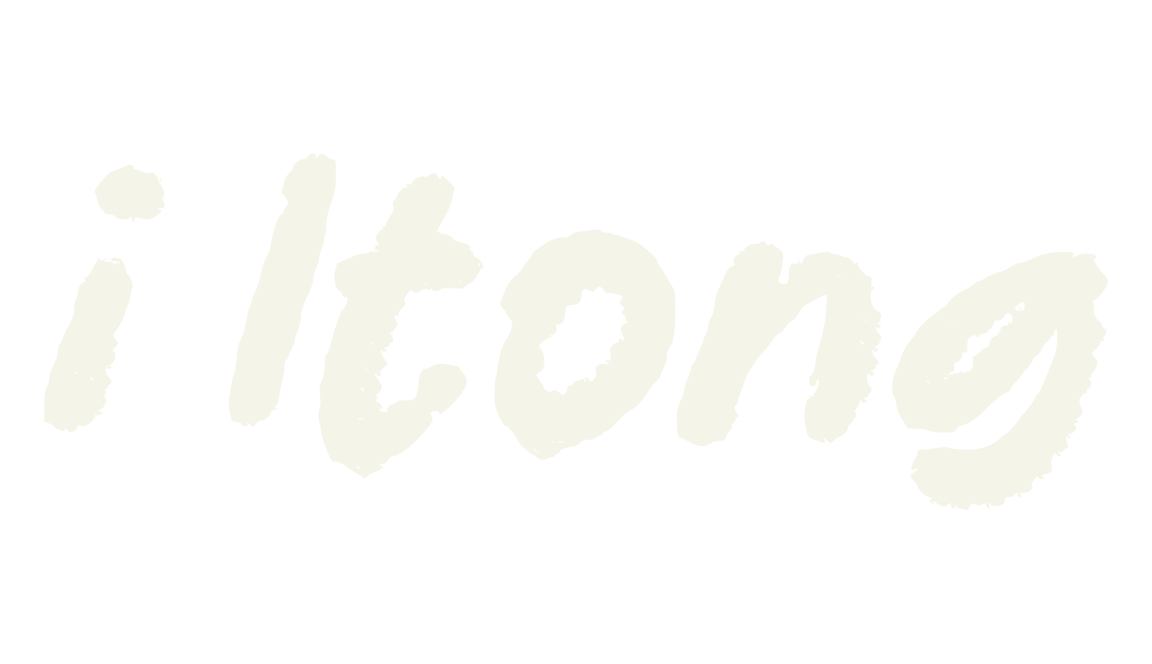 i Itong, cool font preview