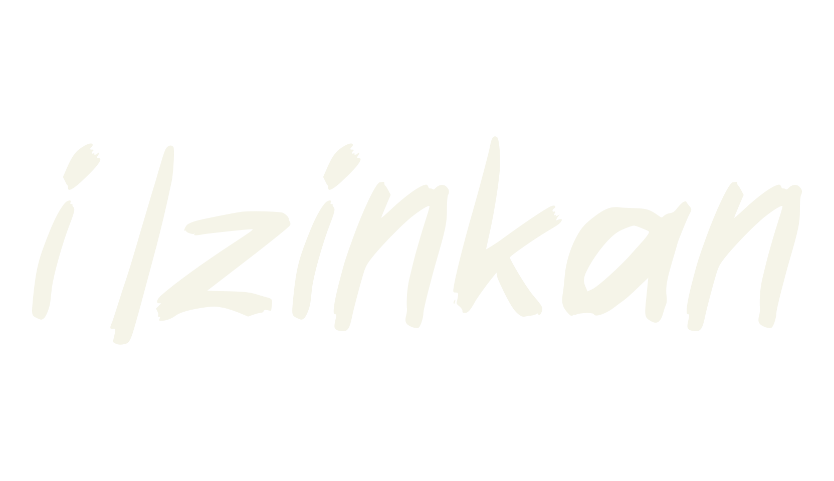 i Izinkan, stroke font preview