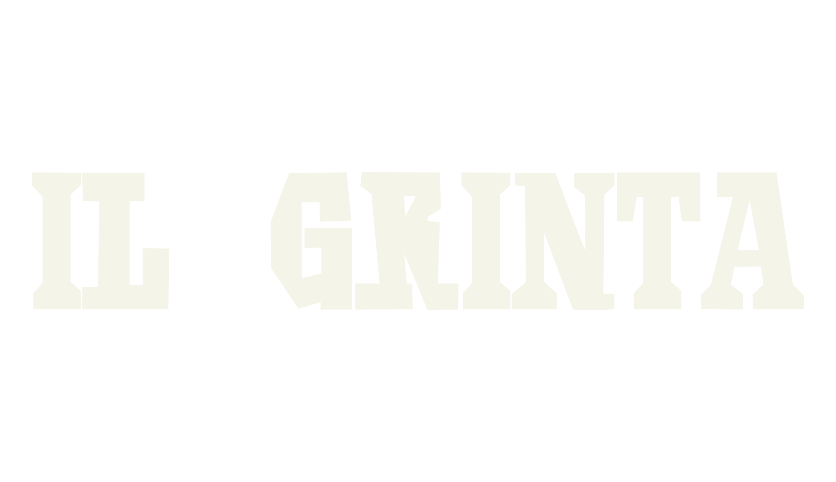 Il Grinta, wild west font preview