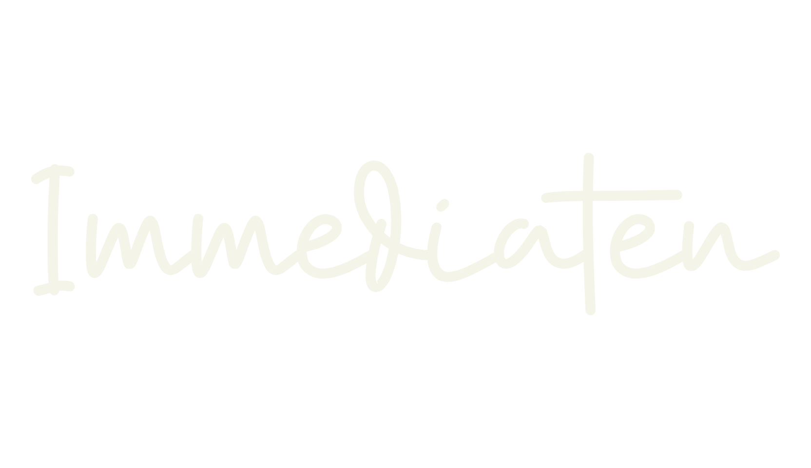 Immediaten, cursive font preview
