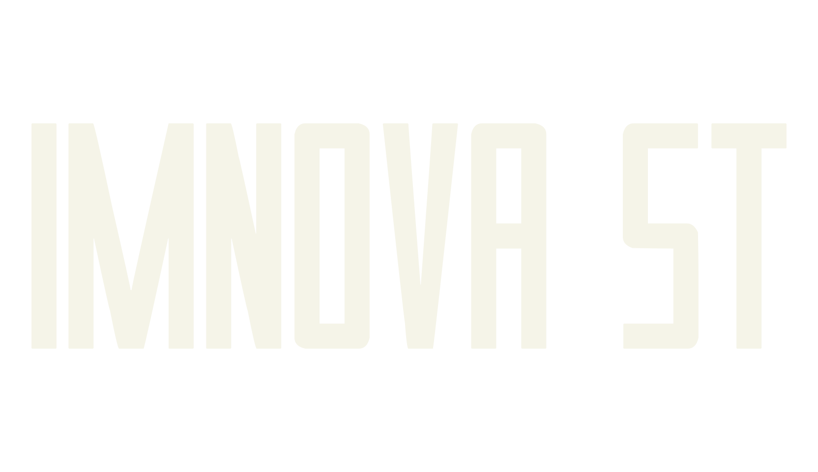 Imnova St, simple font preview