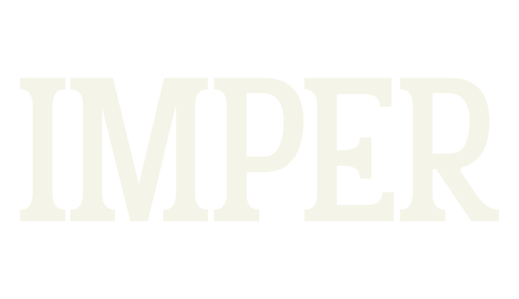 IMPER, serif font preview