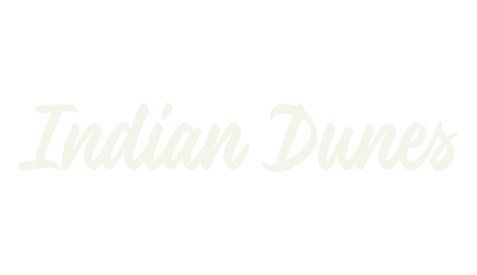 Indian Dunes, script font preview