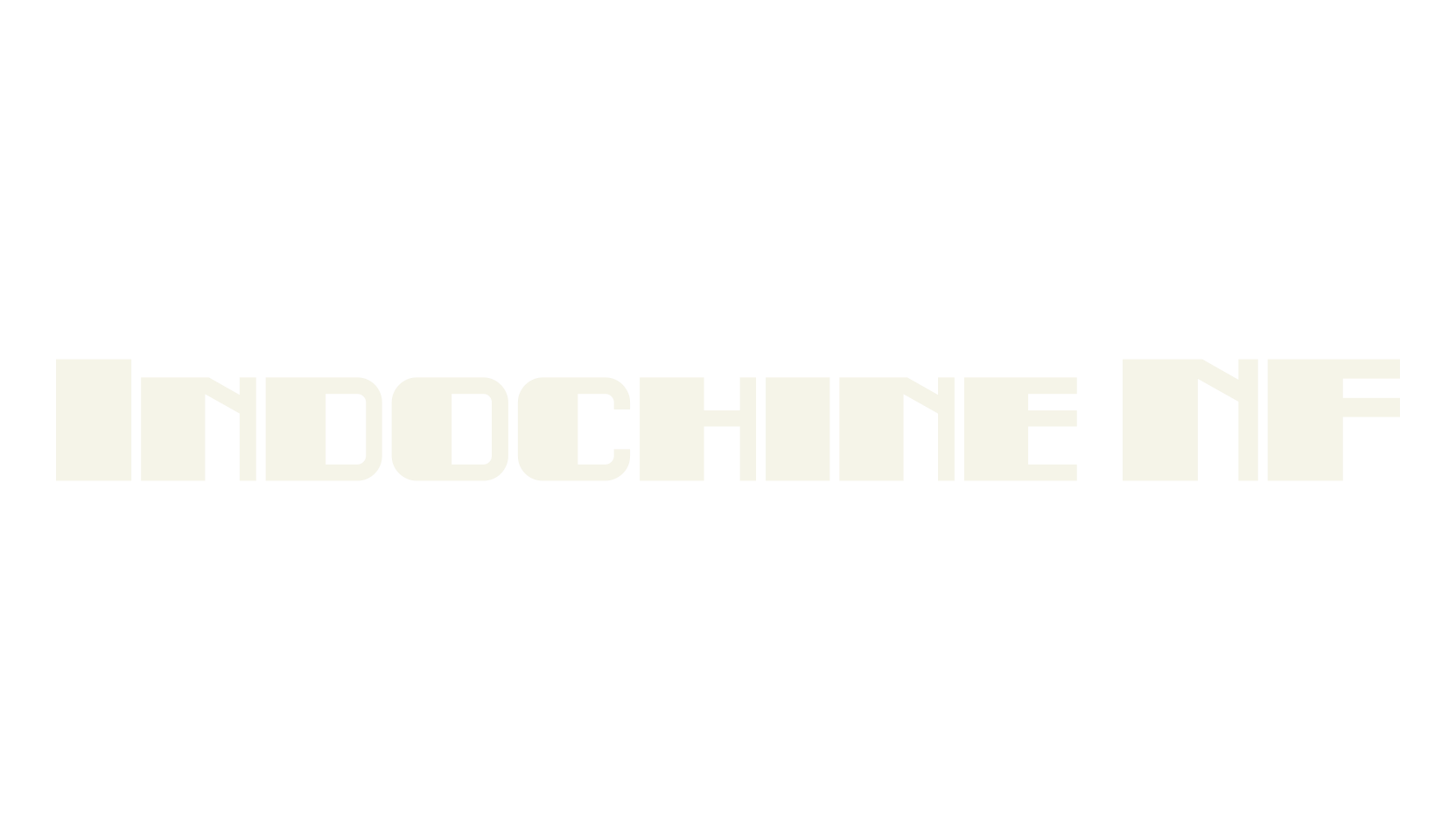 Indochine NF, display market font preview