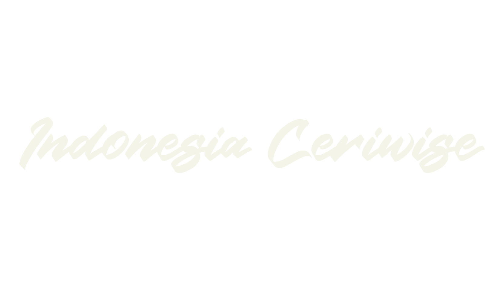Indonesia Ceriwise, script font preview
