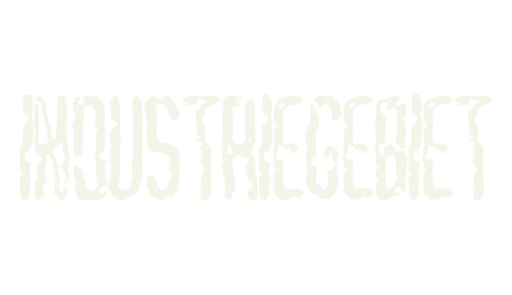 Industriegebiet, wavy font preview
