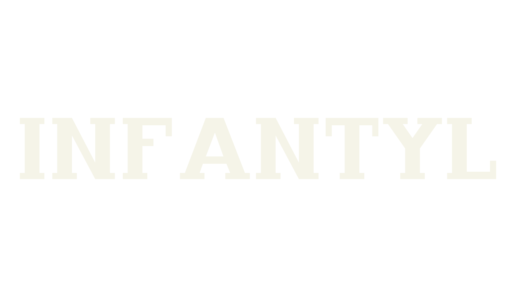 Infantyl, basic font preview