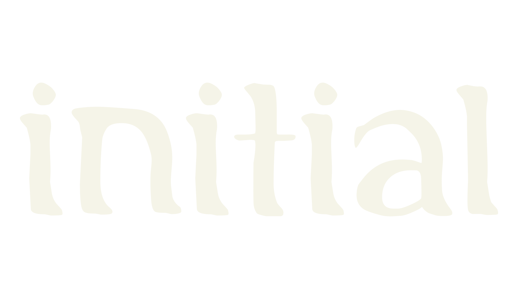 Initial, uncial font preview