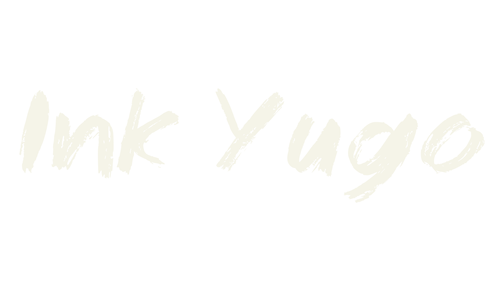 Ink Yugo, lettering font preview