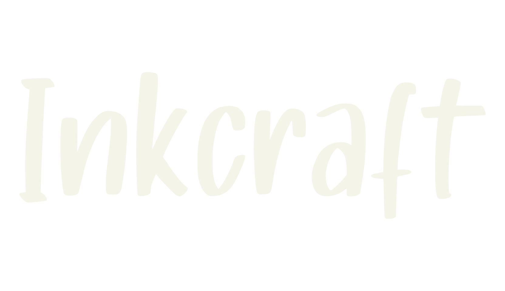 Inkcraft, handwritten font preview