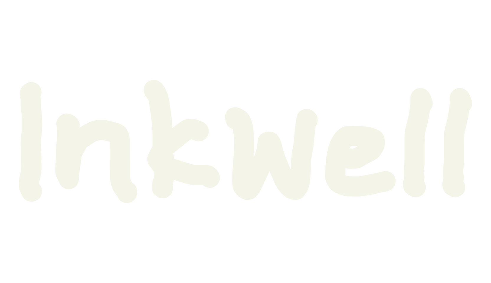 Inkwell, handwritten font preview