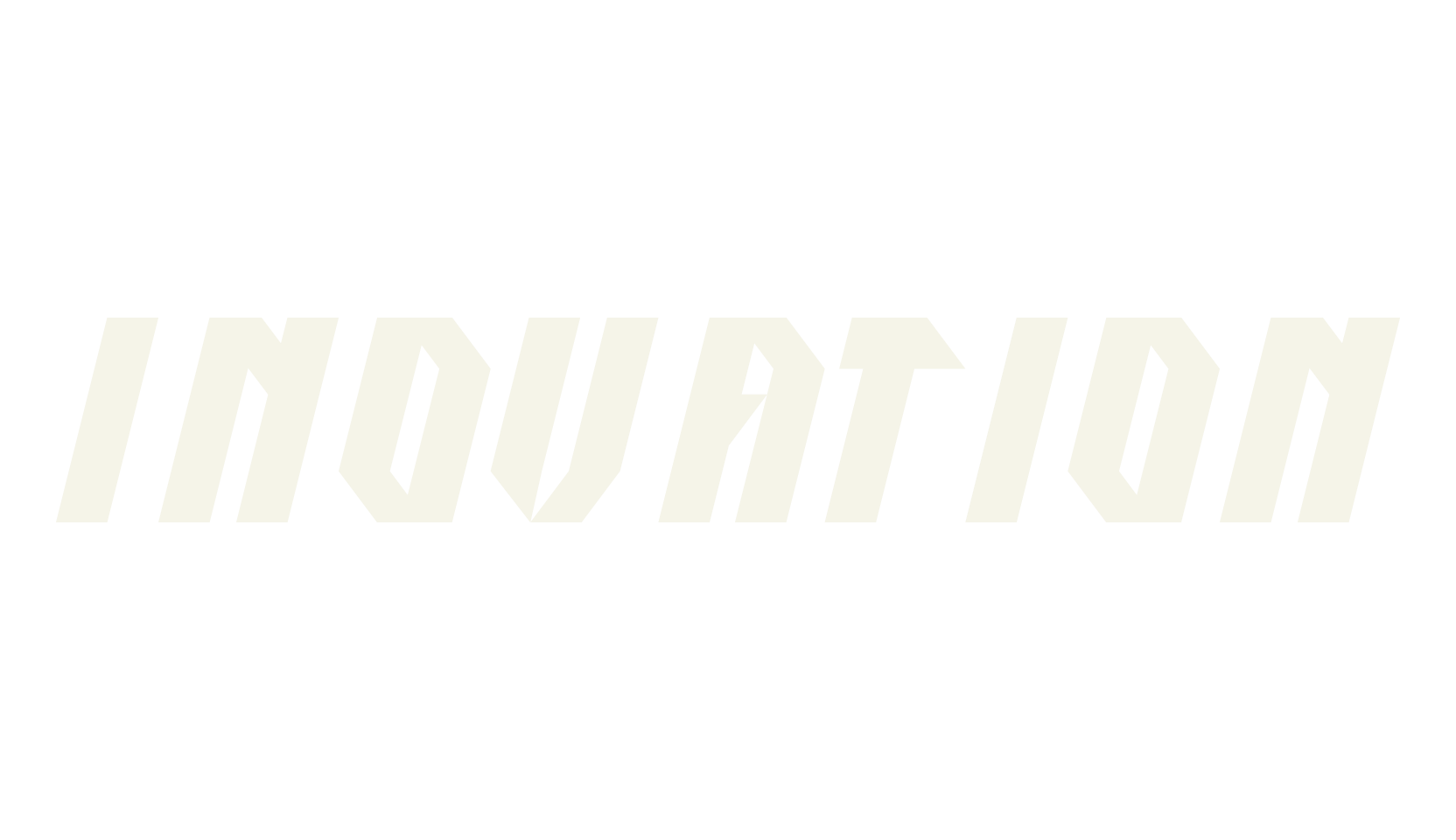INOVATION, display market font preview