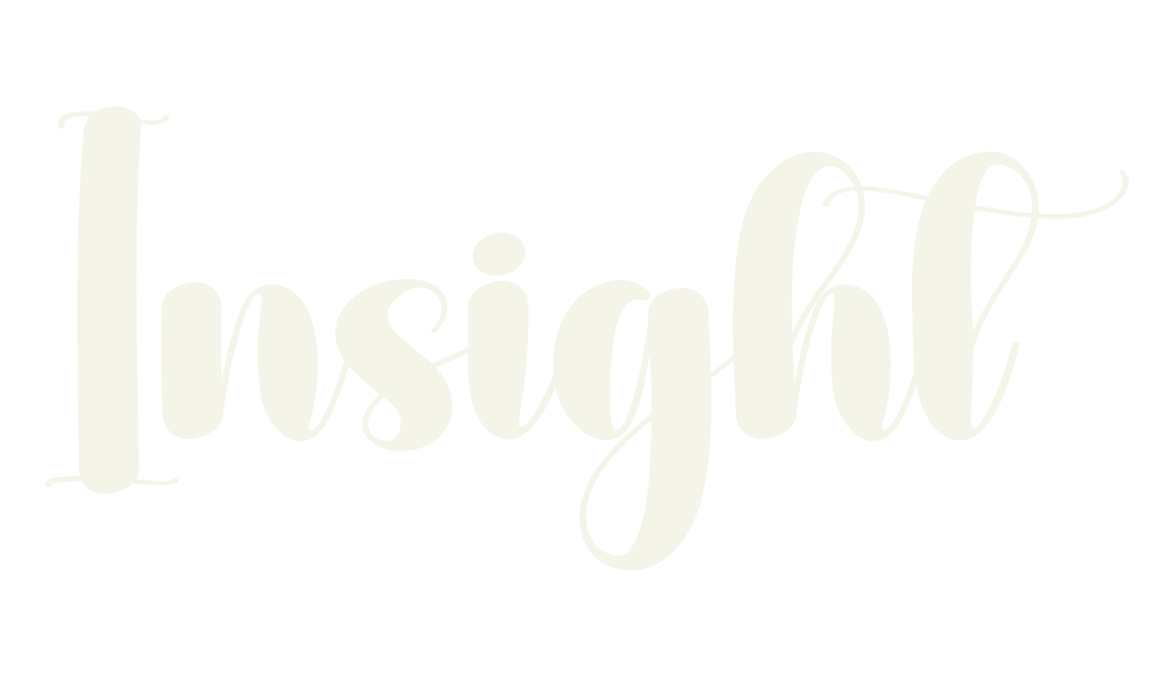 Insight, calligraphy font preview
