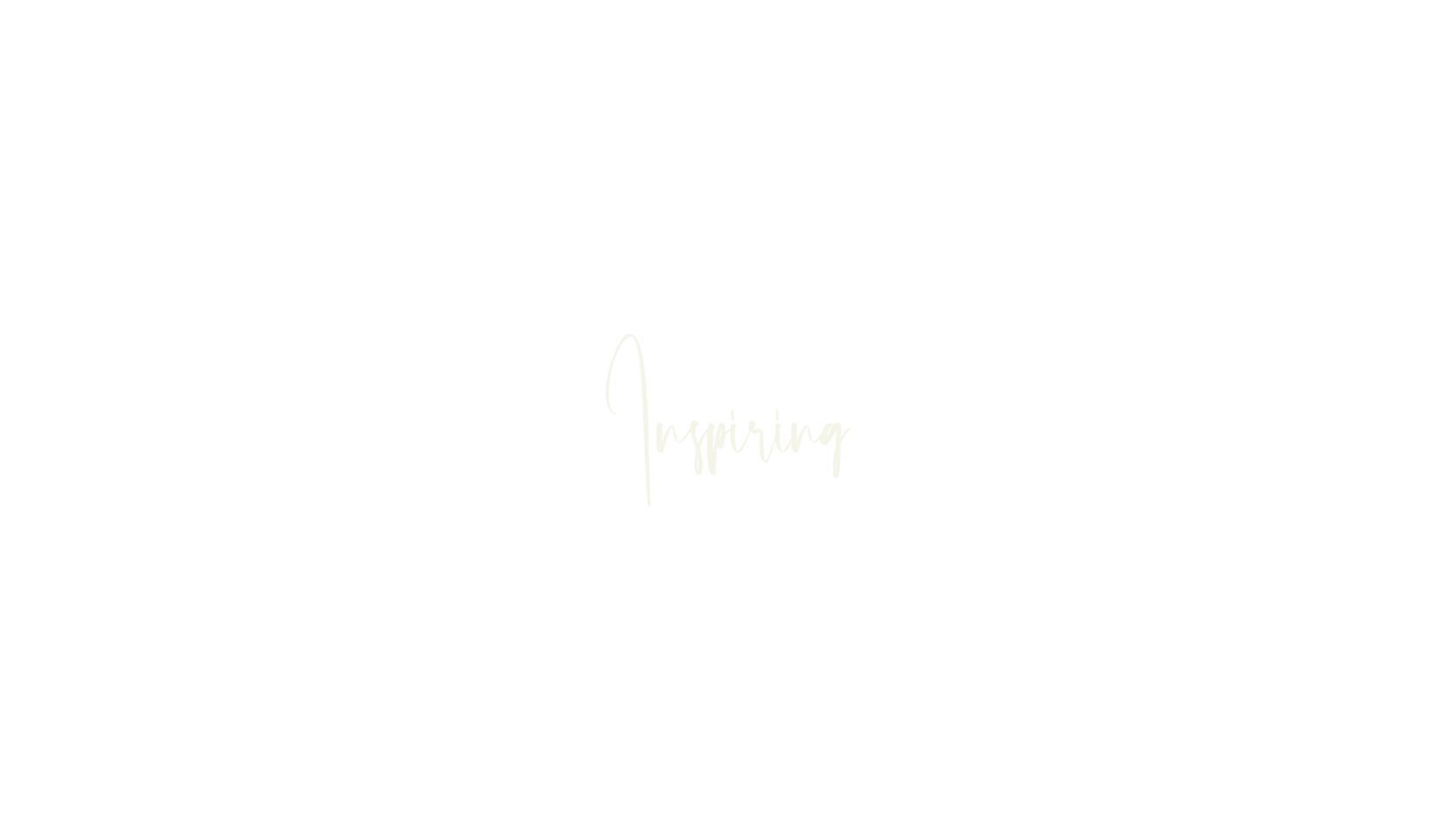 Inspiring, lettering font preview