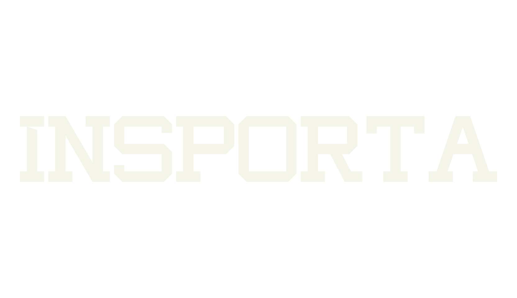 Insporta, gaming font preview