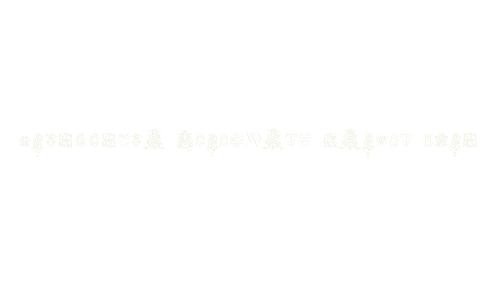 Intellecta Monograms Random Nine, display market font preview