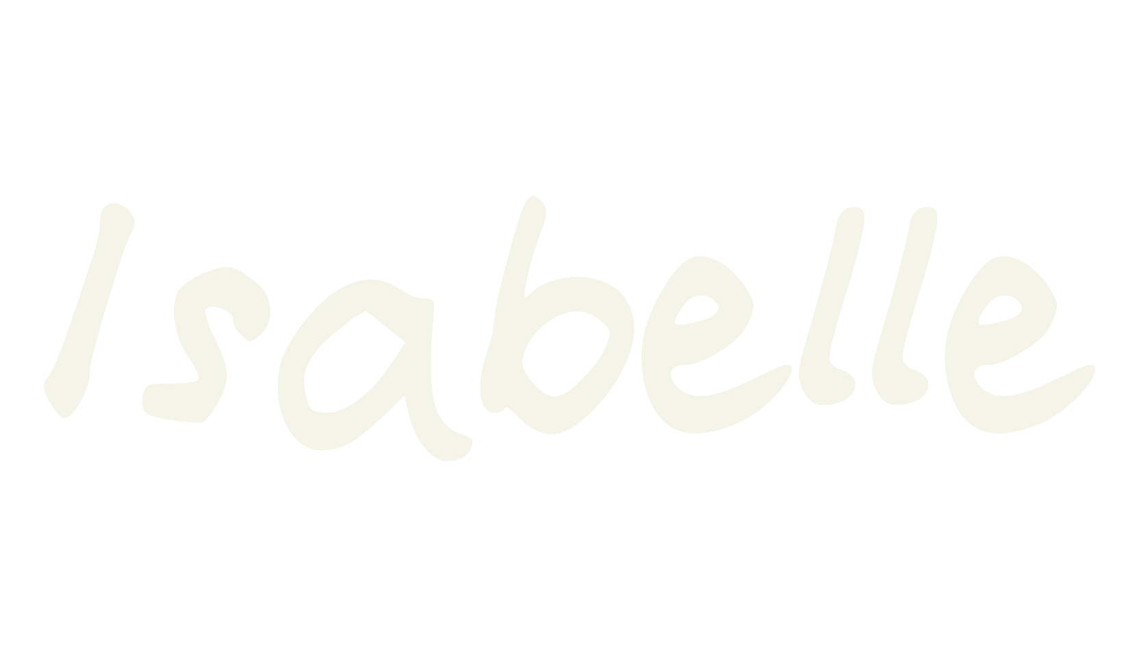 Isabelle, scribble font preview