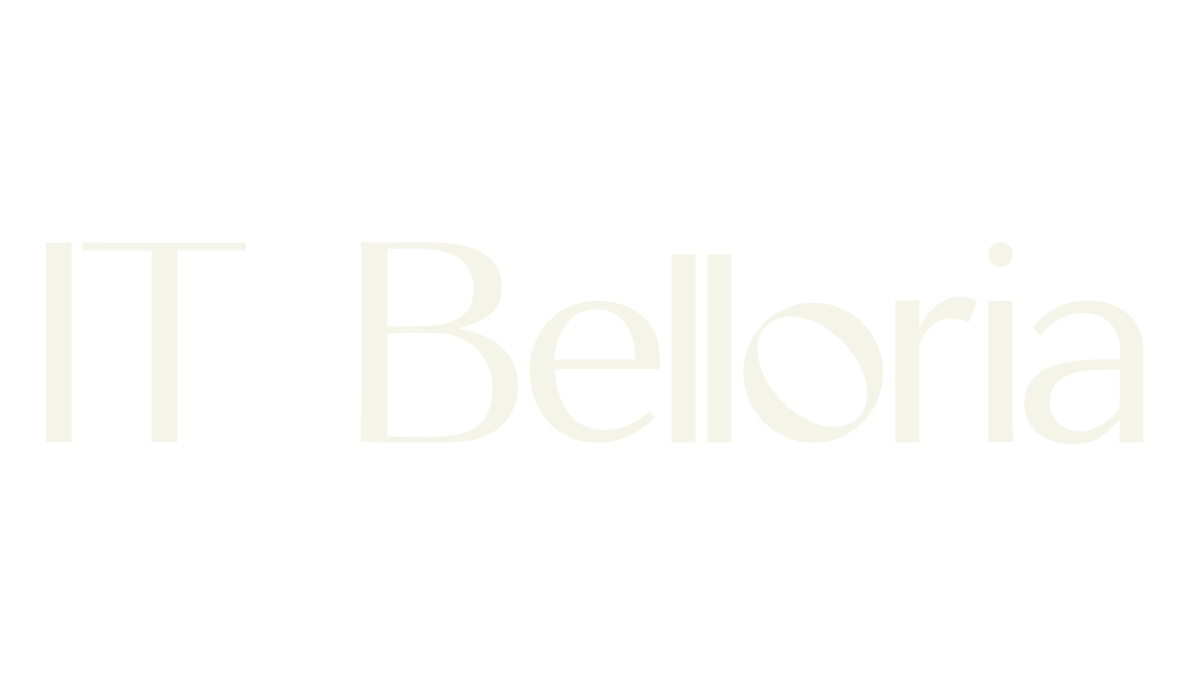 IT Belloria, sans serif font preview