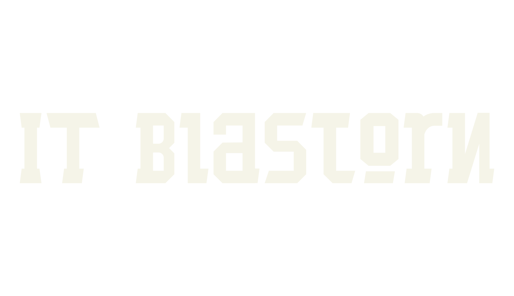 IT Blastorn, sports font preview