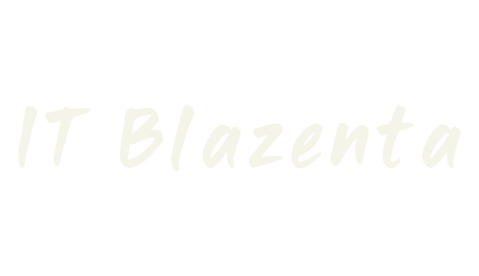 IT Blazenta, alphabet font preview