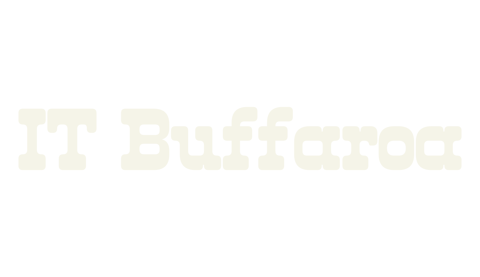IT Buffaroa, serif font preview
