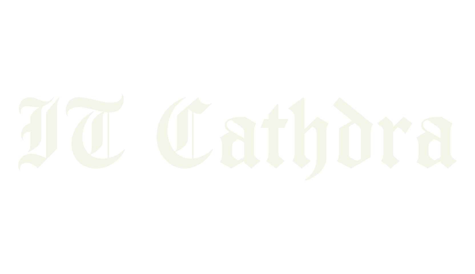 IT Cathdra, gothic font preview