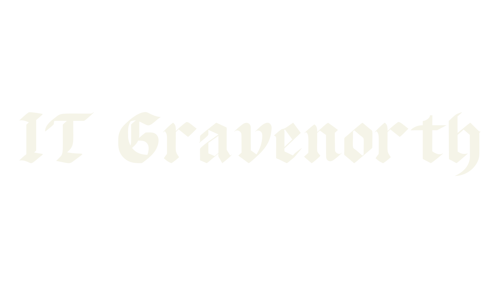 IT Gravenorth, blackletter font preview
