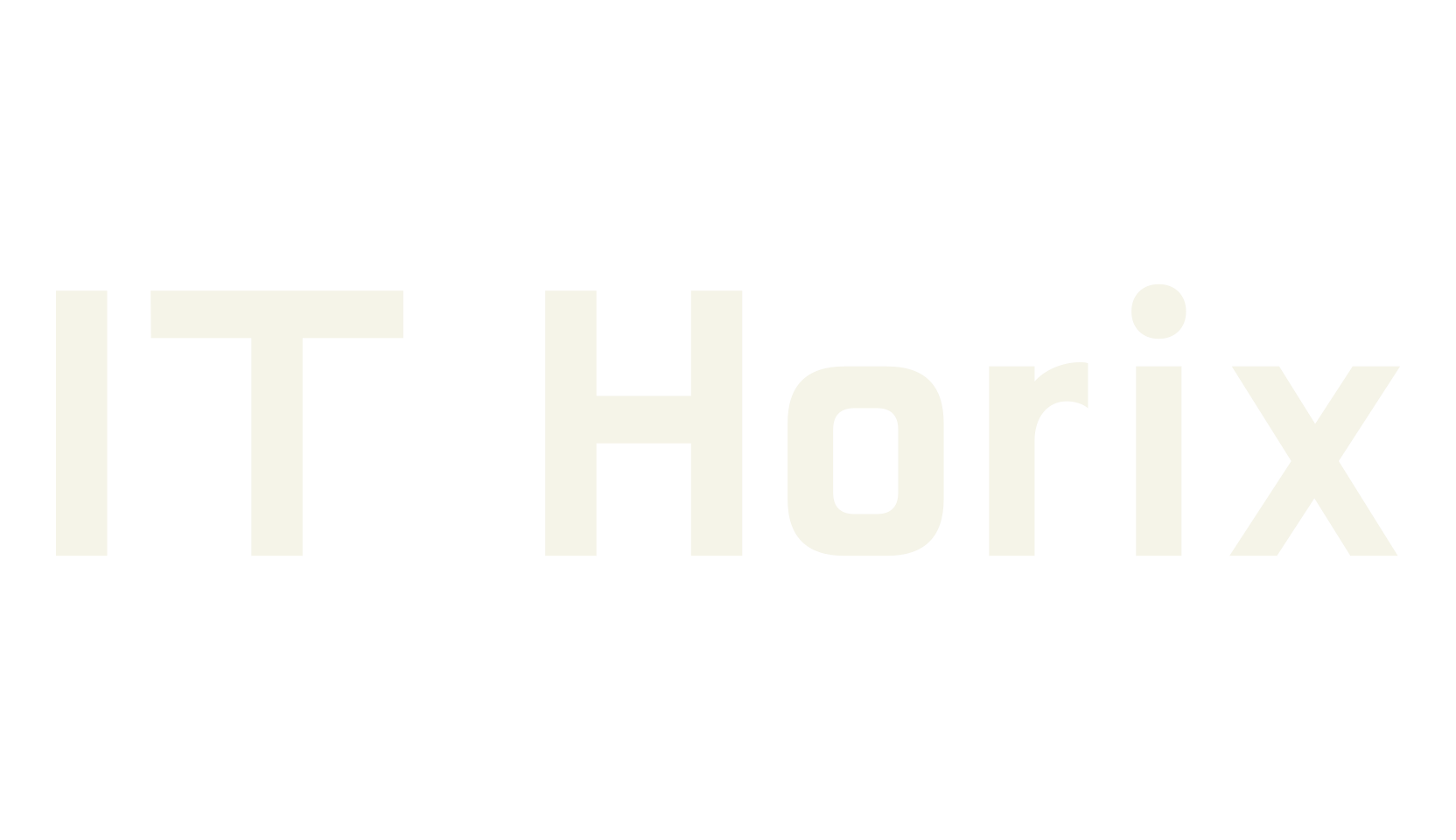 IT Horix, cyber font preview