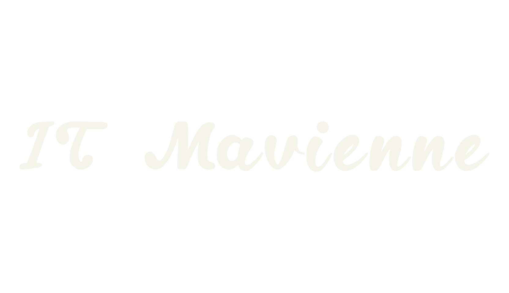 IT Mavienne, retro font preview