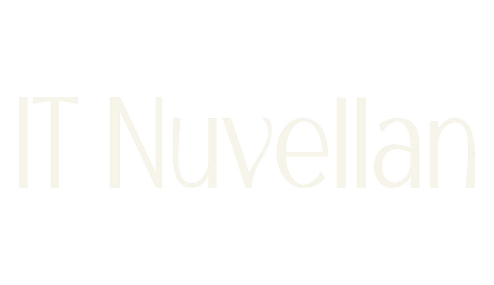 IT Nuvellan, sans serif font preview
