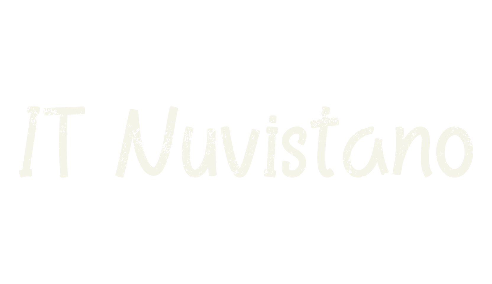 IT Nuvistano, brush font preview