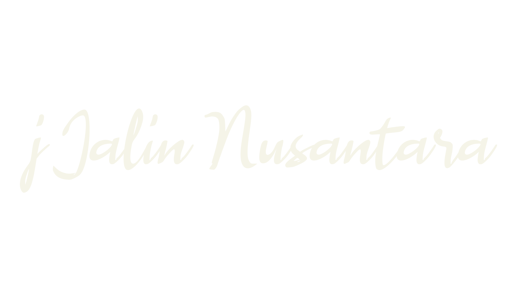 j Jalin Nusantara, fashion script font preview