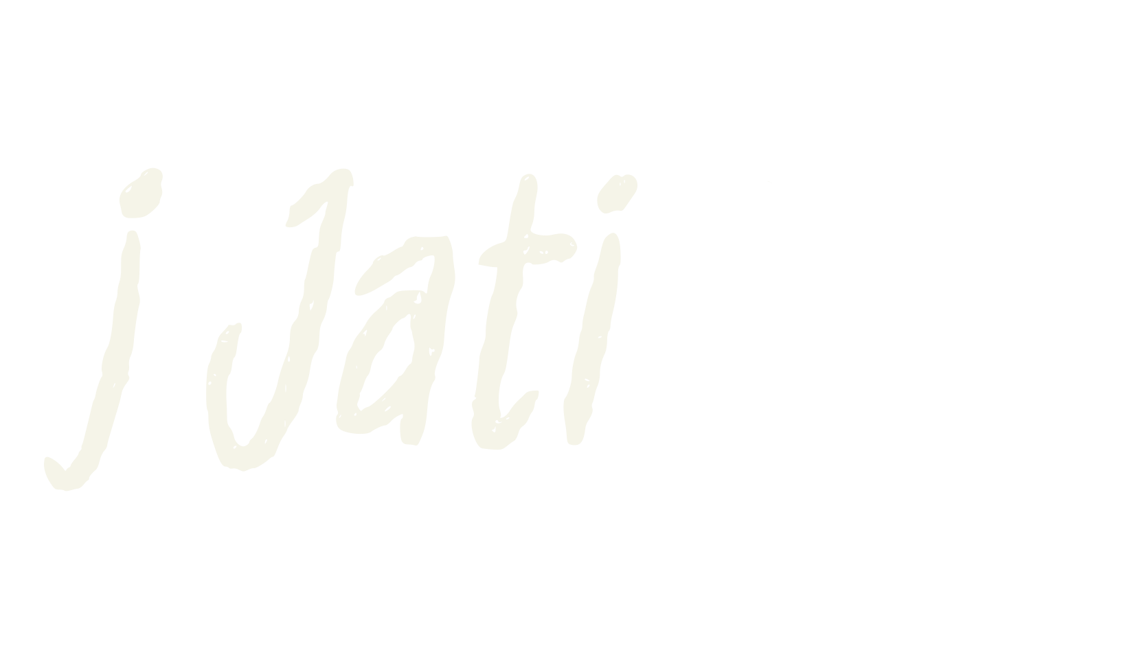 j Jati Diri, lettering font preview