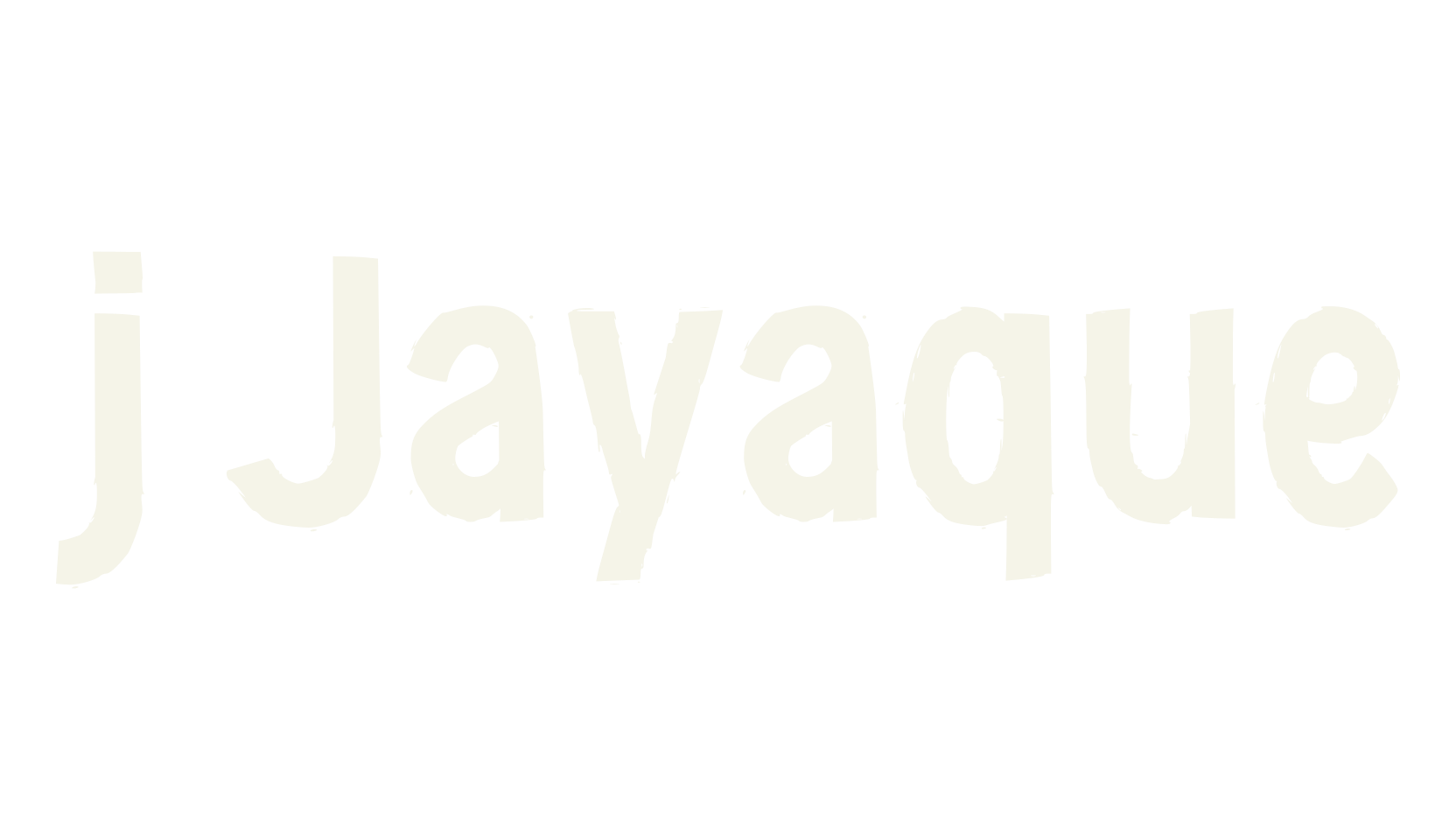 j Jayaque, sans font preview