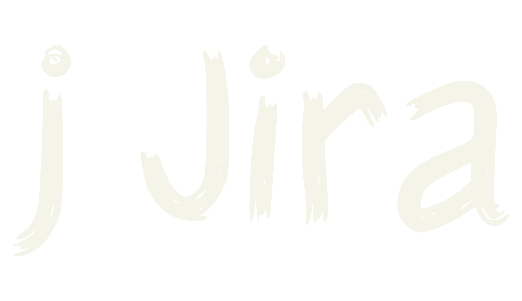 j Jira, lettering font preview