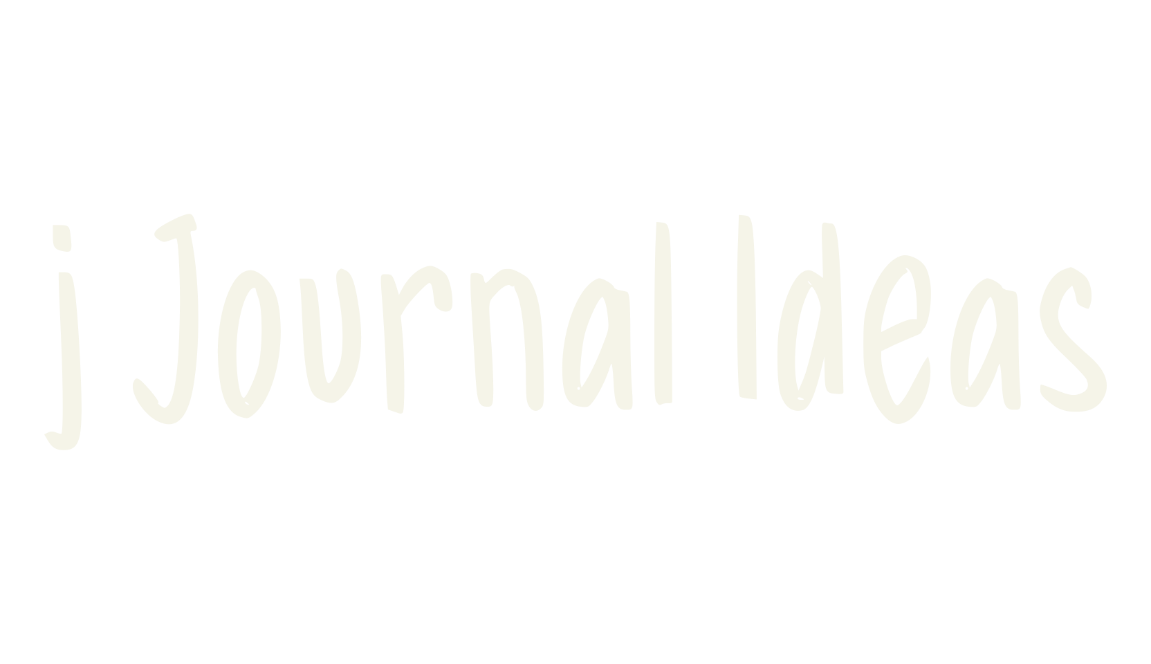 j Journal Ideas, bullet journal font preview