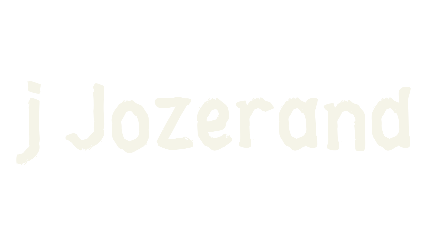 j Jozerand, adventure font preview