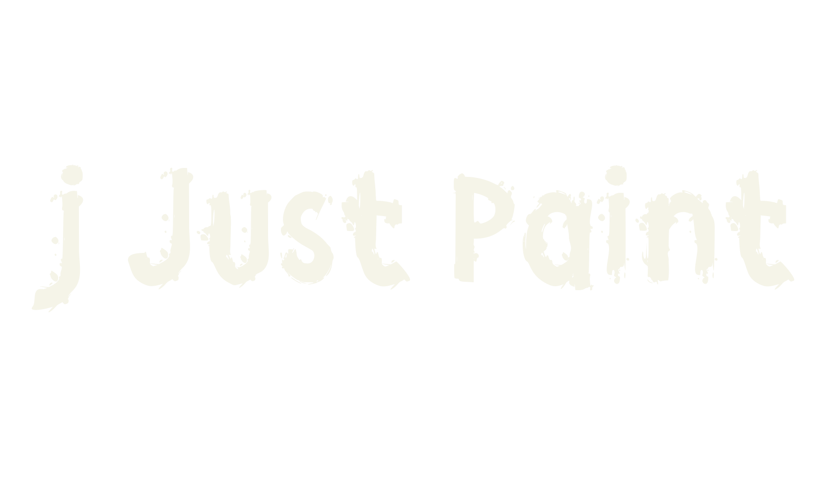 j Just Paint, paint font preview