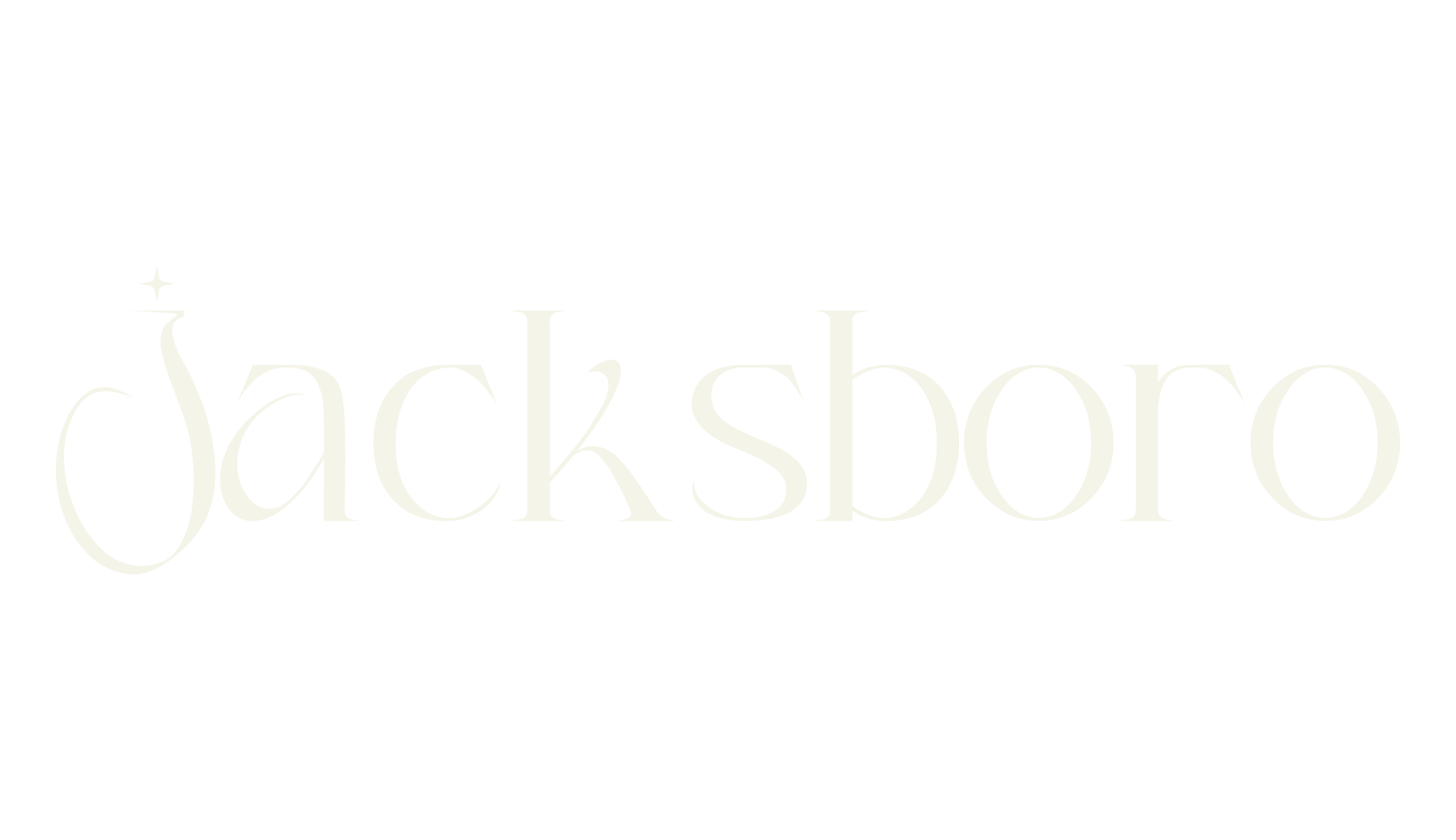 Jacksboro, fancy font preview