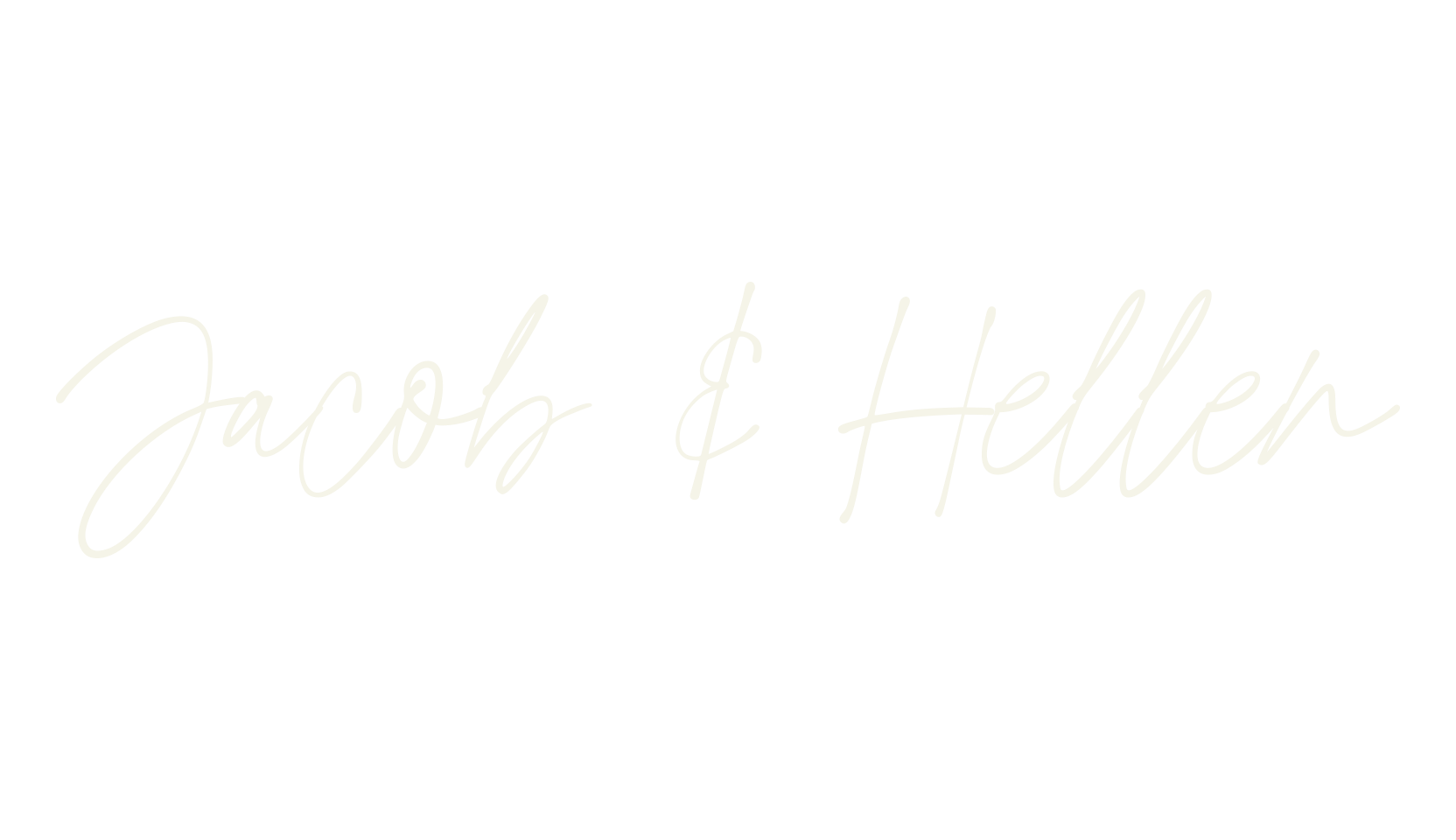 Jacob & Hellen, heart font preview