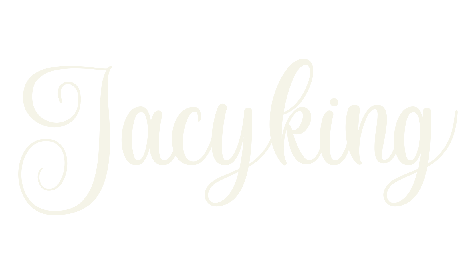 Jacyking, calligraphy font preview