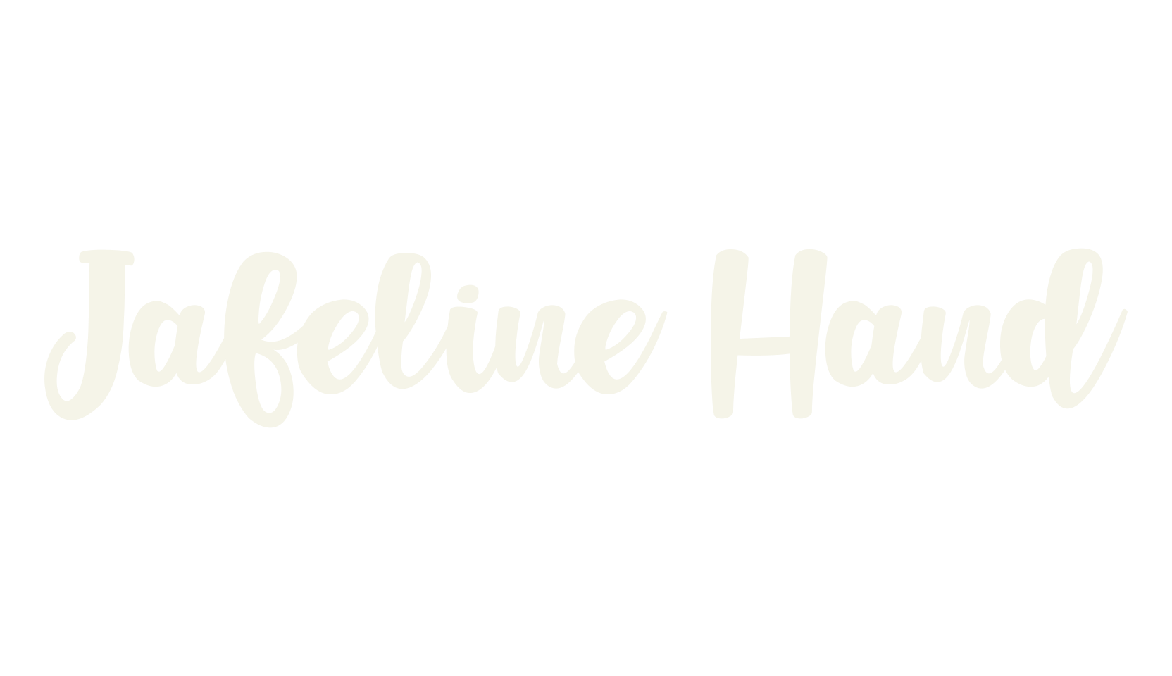 Jafeline Hand, lettering font preview