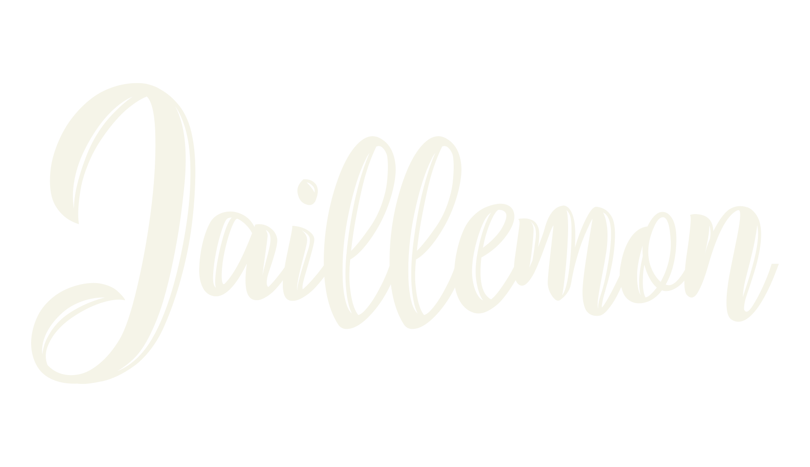 Jaillemon, lettering font preview
