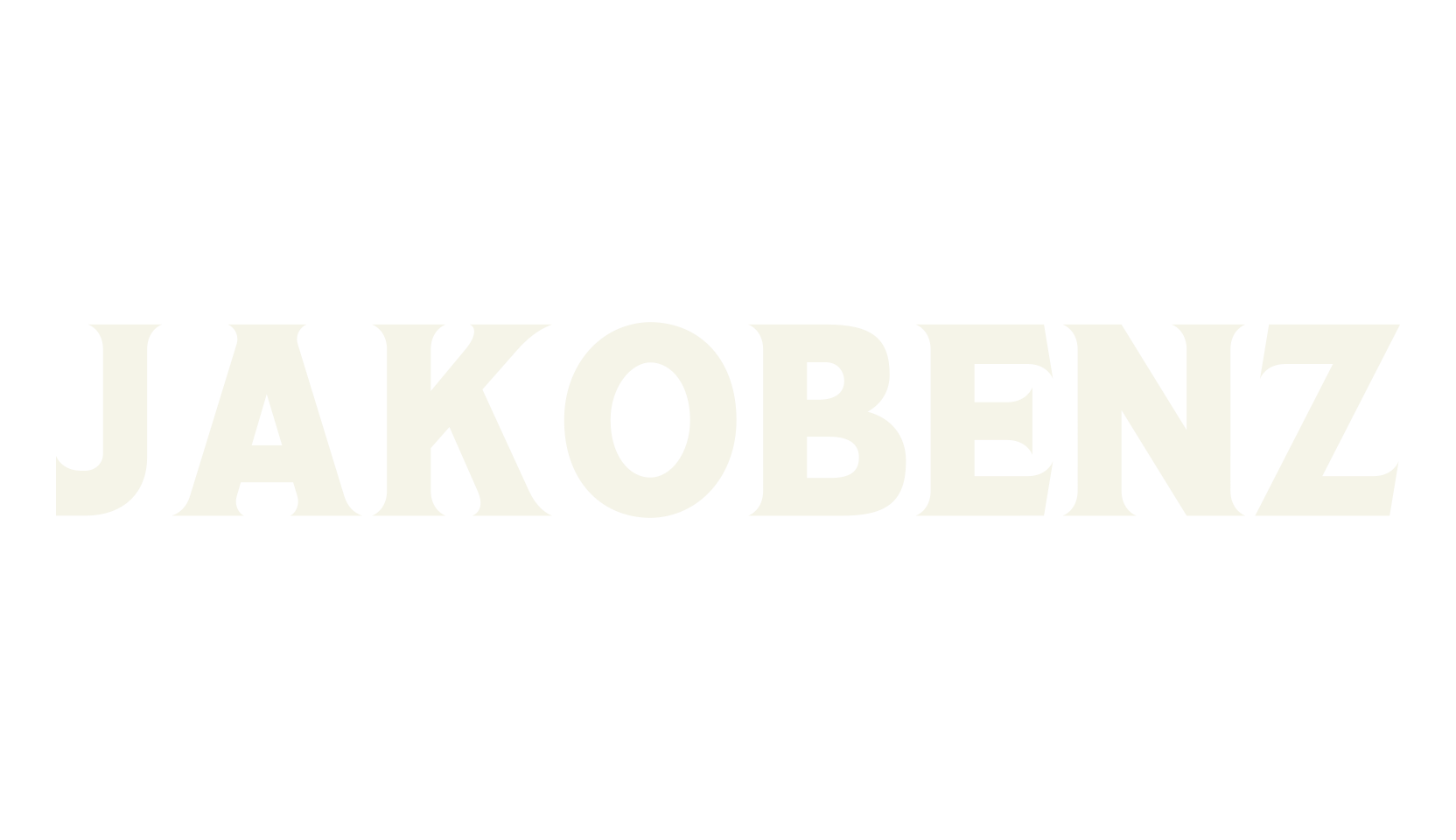 Jakobenz, bold font preview