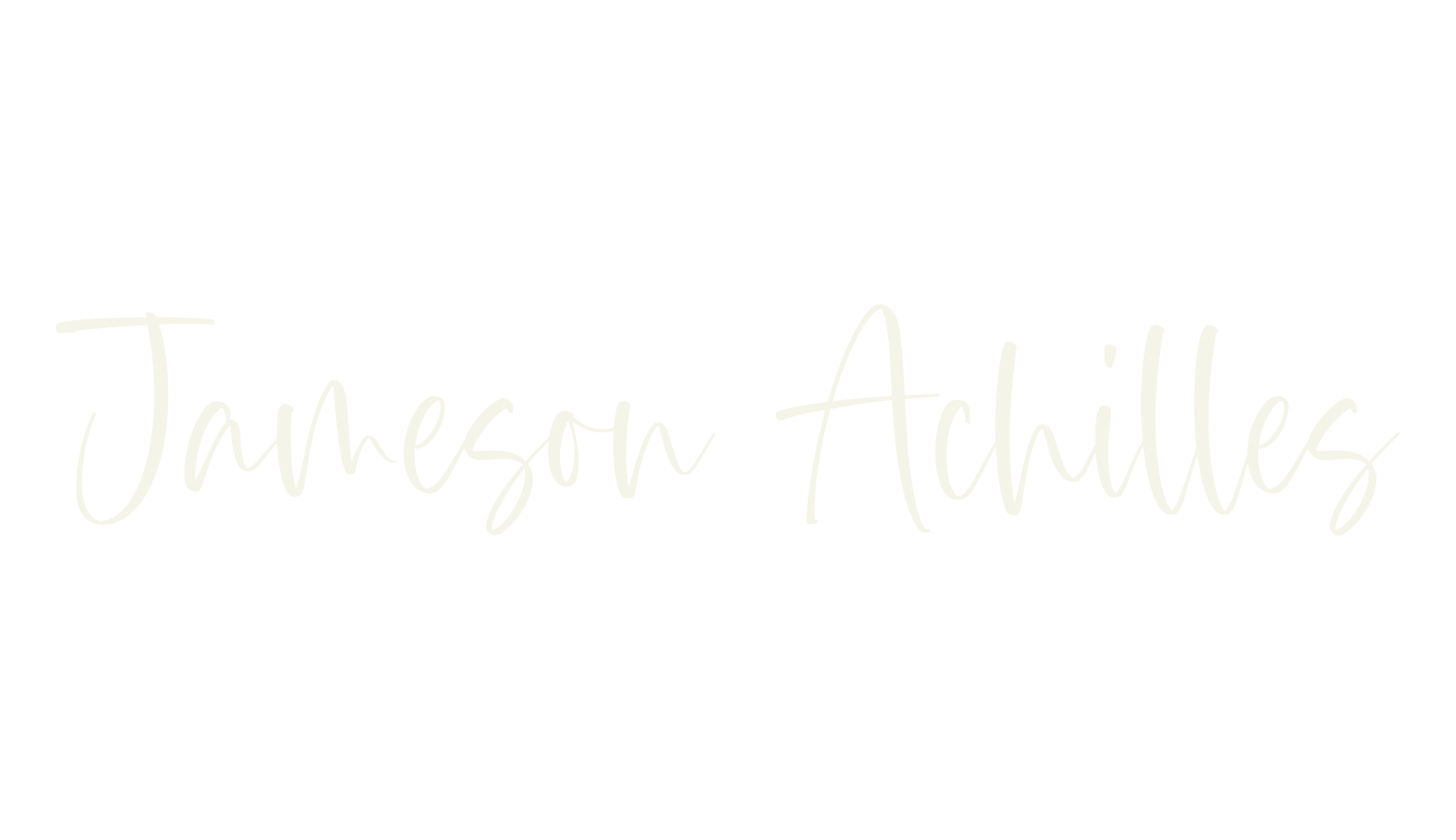 Jameson Achilles, fashion script font preview