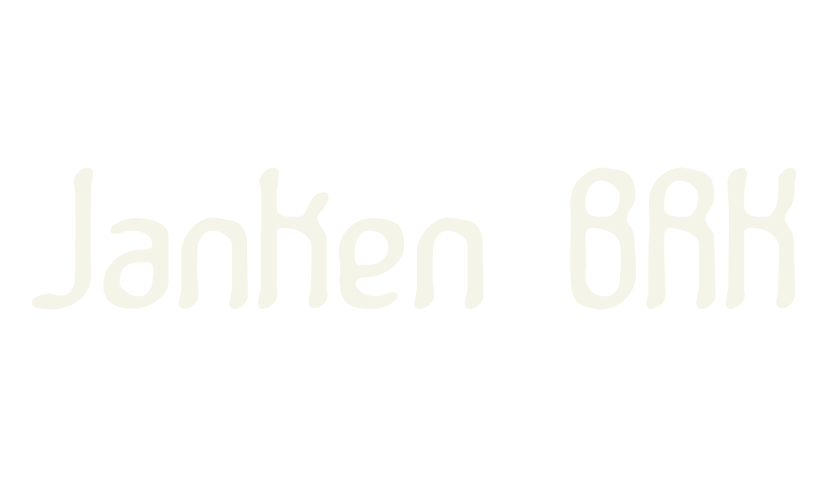 Janken BRK, display font preview