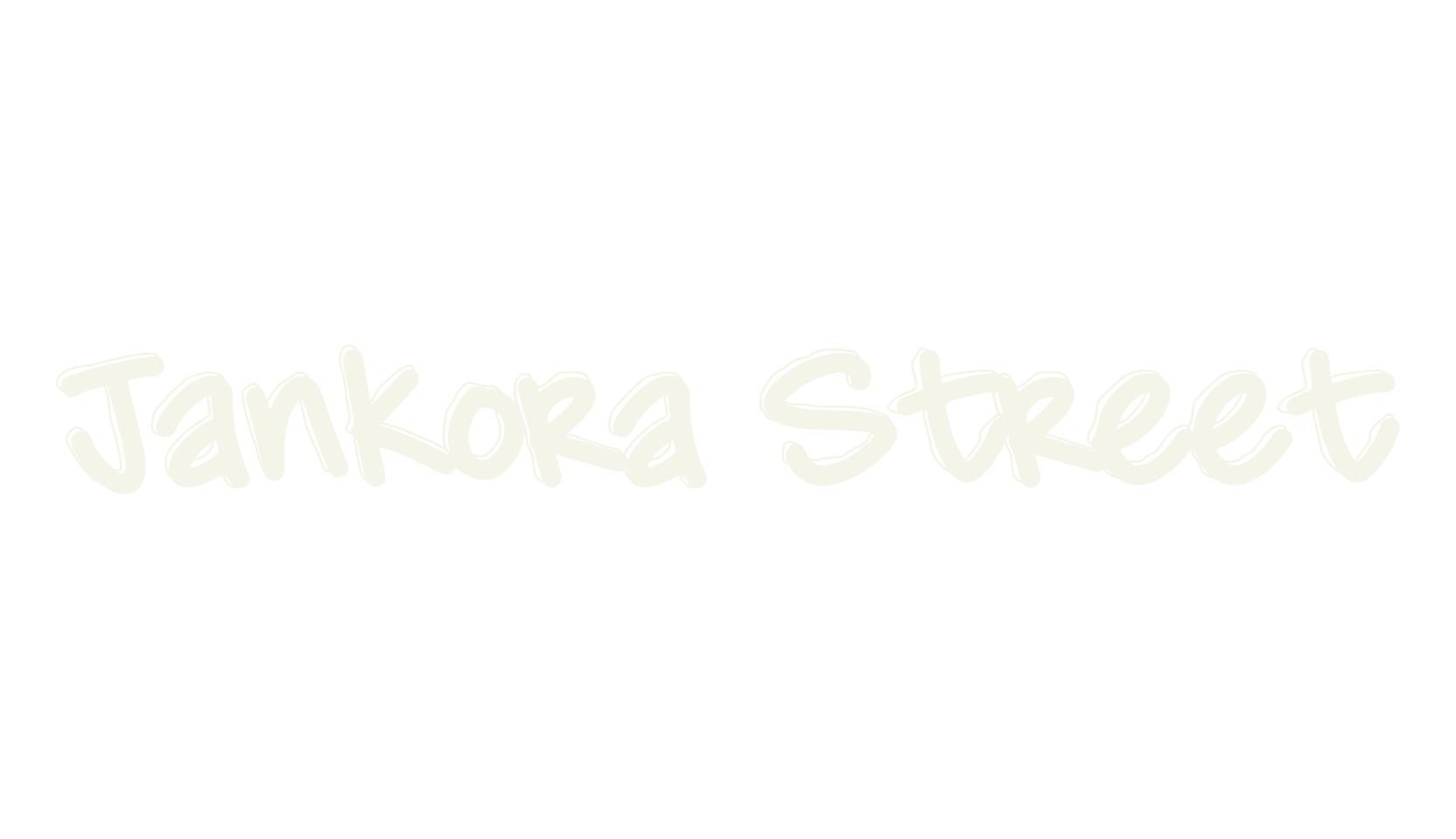 Jankora Street, graffiti font preview