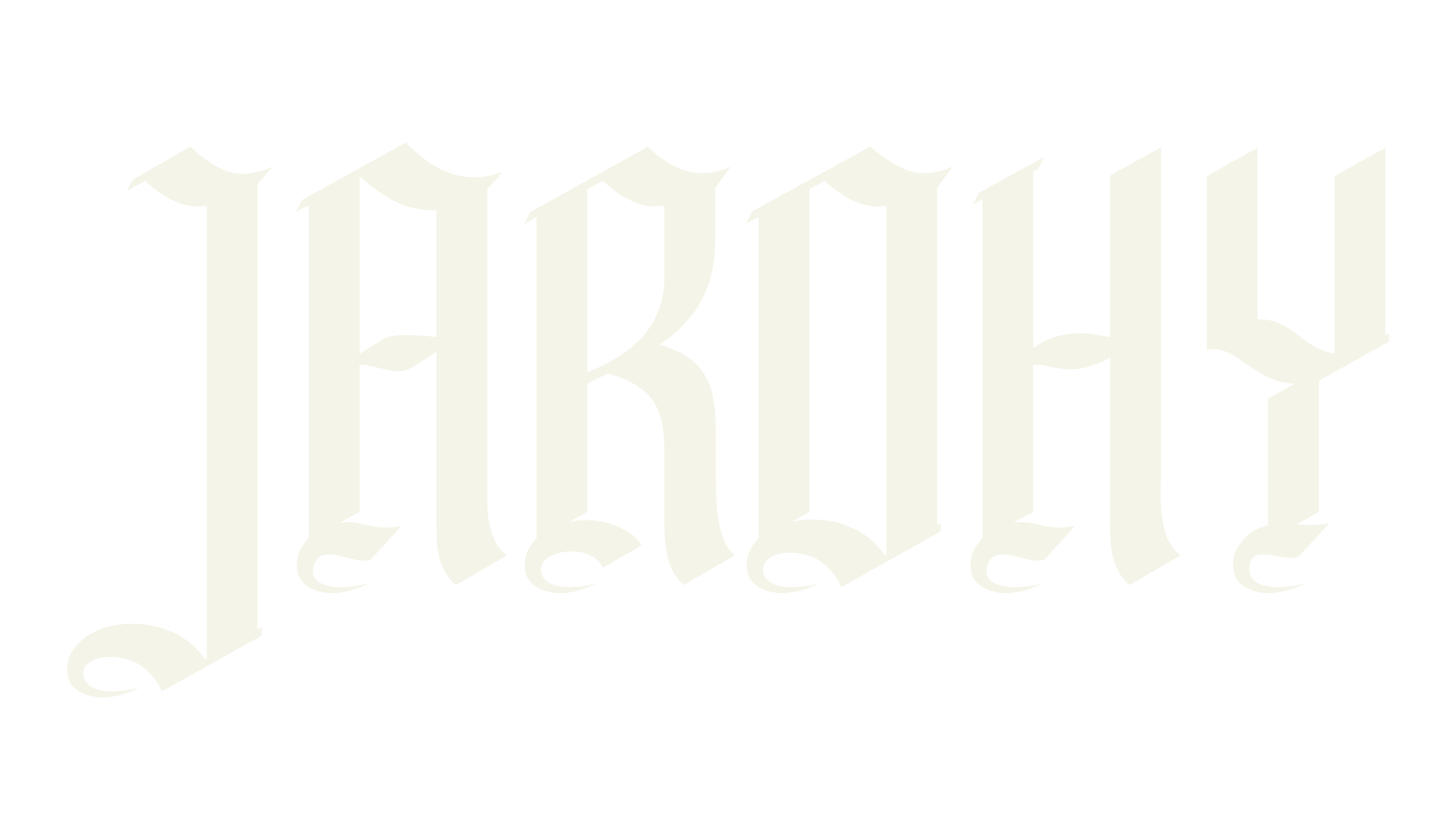 JAROHY, tattoo font preview