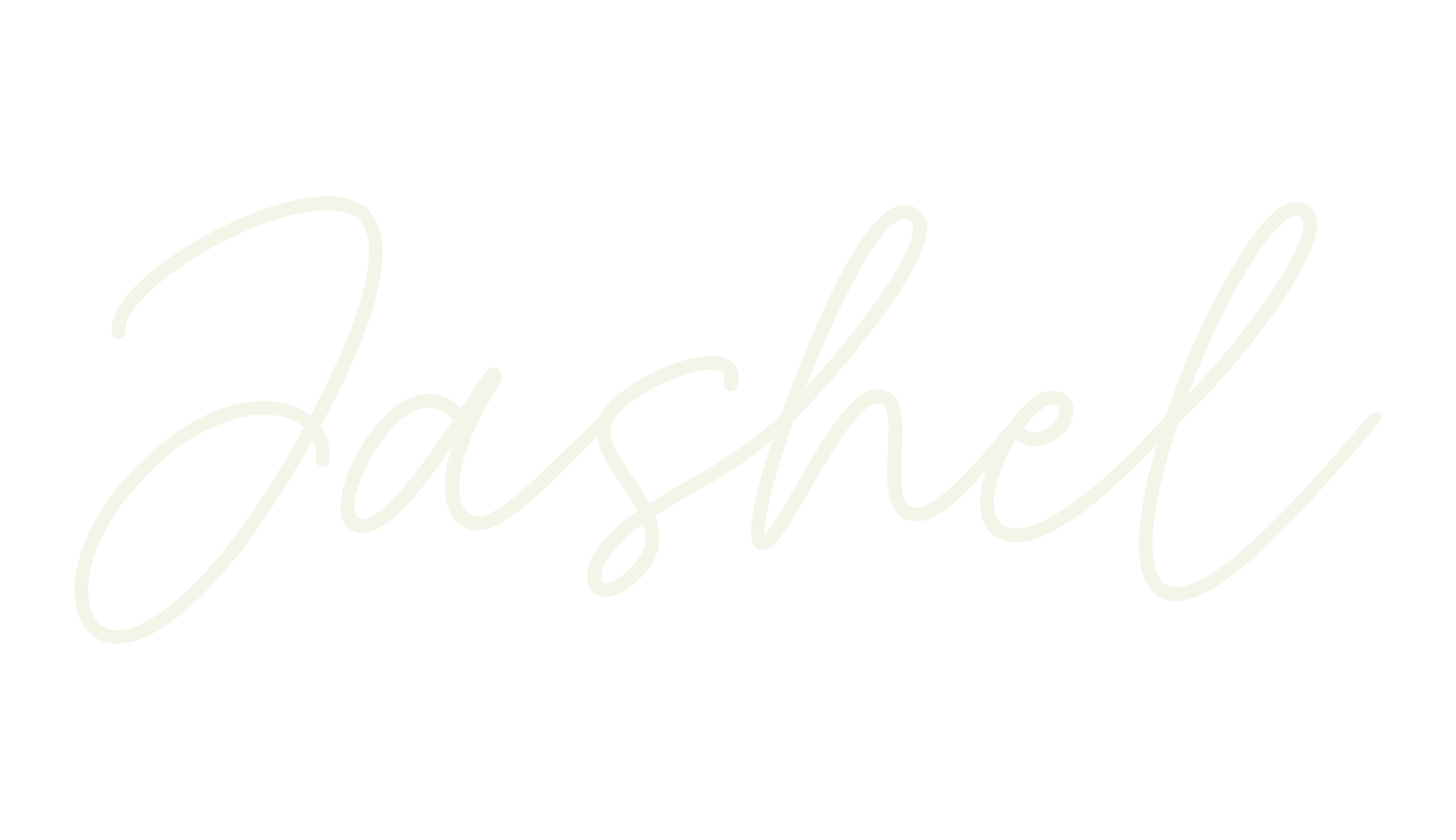 Jashel, cursive font preview